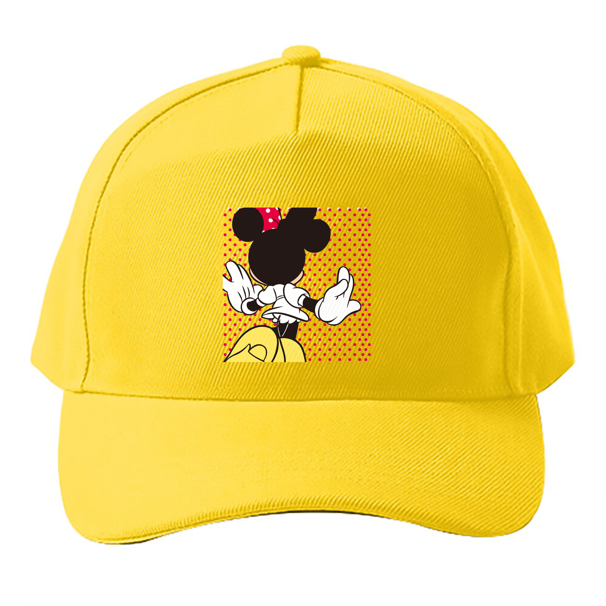 （画像用） ミッキーマウス Mickey Mouse ベースボールキャップ 綿100％ 男女兼用 帽子 スポーツ